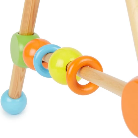 Bieco Toys My First Gym Oranje Groen Houten Babygym 23000012 2 Bieco Toys My First Gym Oranje Groen Houten Babygym 23000012 - Afbeelding 2