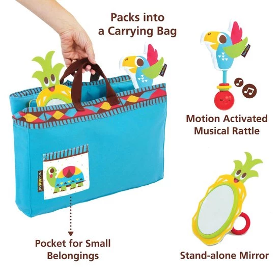 Yookidoo Speelkleed Fiesta Incl. Tas 100 X 140 Cm 9 Yookidoo Speelkleed Fiesta Incl. Tas 100 X 140 Cm - Afbeelding 9