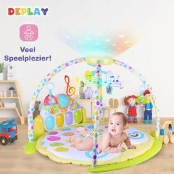 DEPLAY Luxe BabyGym - Baby Speelgoed - Projector Sterrenhemel - Speelmat Baby - Speelkleed - Educatief -babygyms Winkel 550x550 29