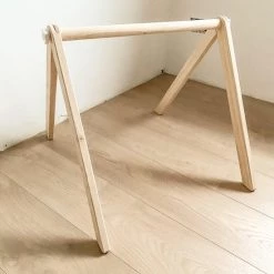 Friemel Babygym Monstera Bladeren Sage | Babygym - Babygymhangers - Bladeren - Monstera - Groen - Spelen - Speelplezier - Baby - Meisje - Jongen - Handgemaakt - Hout - Kraamcadeau - Babyshower -babygyms Winkel 550x550 297