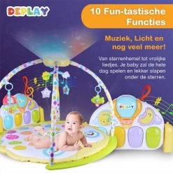 DEPLAY Luxe BabyGym - Baby Speelgoed - Projector Sterrenhemel - Speelmat Baby - Speelkleed - Educatief -babygyms Winkel 550x550 31