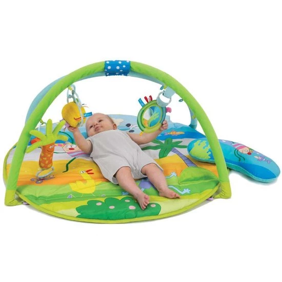 Taf Toys Baby Gym - Speelkleed Met Afneembare Bogen En Speeltjes - 0 - 24 Mnd 5 Taf Toys Baby Gym - Speelkleed Met Afneembare Bogen En Speeltjes - 0 - 24 Mnd - Afbeelding 5