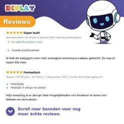 DEPLAY Luxe BabyGym - Baby Speelgoed - Projector Sterrenhemel - Speelmat Baby - Speelkleed - Educatief -babygyms Winkel 550x550 36