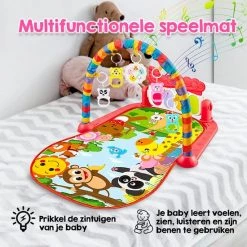 Allerion® Allerion Babygym – Speeltjes En Hangers – Baby Speelgoed – Met Speelmat - Vanaf 0 Jaar -babygyms Winkel 550x550 39