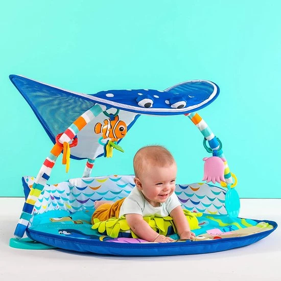 Babygym, Baby Cadeau - Jongen & Meisje, Dierenvriendjes Speelmat, Interactief Speelgoed – Multikleuren 2 Babygym, Baby Cadeau - Jongen & Meisje, Dierenvriendjes Speelmat, Interactief Speelgoed – Multikleuren - Afbeelding 2