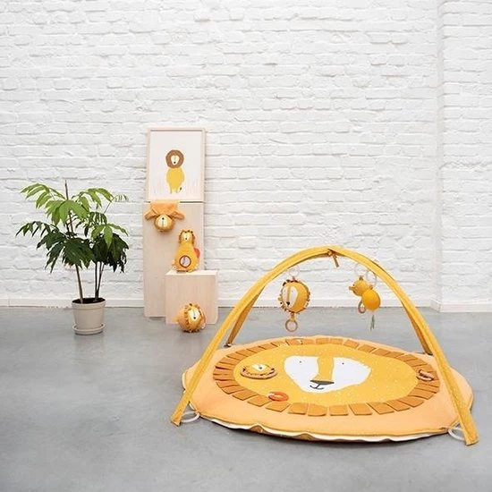 Trixie - Activiteiten Speelmat Baby Met Bogen - Babygyms & Speelkleden - Lion 2 Trixie - Activiteiten Speelmat Baby Met Bogen - Babygyms & Speelkleden - Lion - Afbeelding 2