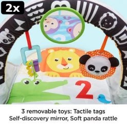 2x Fisher-Price 2-in-1 Activity Gym -babygyms Winkel 550x550 442