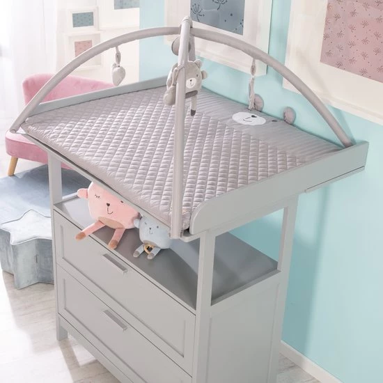 Roba Sammy Speelkleed Met Babygym 85 X 75 Cm Grijs 4 Roba Sammy Speelkleed Met Babygym 85 X 75 Cm Grijs - Afbeelding 4