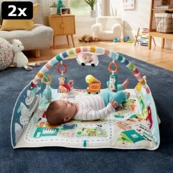 2x Fisher-Price City Activity Center Met Jumbo Speelmat -babygyms Winkel 550x550 477