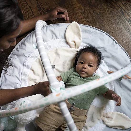 Babygym, Baby Cadeau - Jongen & Meisje, Dierenvriendjes Speelmat, Interactief Speelgoed - Multikleuren. 3 Babygym, Baby Cadeau - Jongen & Meisje, Dierenvriendjes Speelmat, Interactief Speelgoed - Multikleuren. - Afbeelding 3
