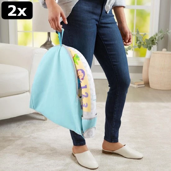 2x Fisher-Price 2-in-1 Activity Gym 4 2x Fisher-Price 2-in-1 Activity Gym - Afbeelding 4