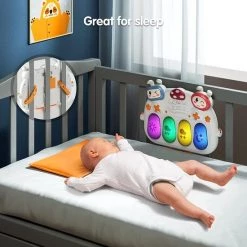 Babygym, Baby Cadeau - Jongen & Meisje, Dierenvriendjes Speelmat, Interactief Speelgoed - Multikleuren. -babygyms Winkel 550x550 541
