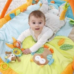 Babygym, Baby Cadeau - Jongen & Meisje, Dierenvriendjes Speelmat, Interactief Speelgoed - Multikleuren. 10 Babygym, Baby Cadeau - Jongen & Meisje, Dierenvriendjes Speelmat, Interactief Speelgoed - Multikleuren. -babygyms Winkel 550x550 558