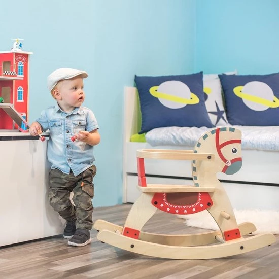 Bandits & Angels Houten Hobbelpaard Met Beugel 5 Bandits & Angels Houten Hobbelpaard Met Beugel - Afbeelding 5