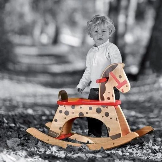 Janod - Janod Schommelpaard Caramel 14 Janod - Janod Schommelpaard Caramel - Afbeelding 14