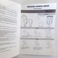 2iX - Rijdend Speelgoed Paard - Zwart - Pluche - Inline Skate Wielen - Hobbelpaard Voor Jongens En Meisjes 4 Tot 9 Jaar -babygyms Winkel 550x550 688