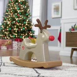 Step2 Rudolph The Rocking Reindeer - Rudolf Rendier Hobbelpaard Van Kunststof - Kerst Speelgoed Voor Kinderen Vanaf 1 Jaar -babygyms Winkel 550x550 710
