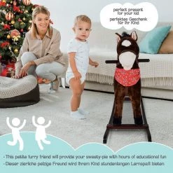 Infantastic® - Hobbelpaard - Met Geluidseffecten - Hobbeldier - Schommelpaard - Echt Houten Loopvlak -babygyms Winkel 550x550 715