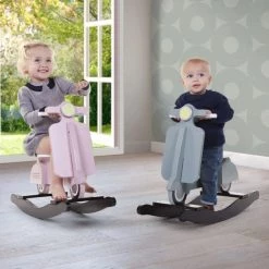 Childhome CHILDWOOD - SCHOMMEL SCOOTER MINT BLAUW/ZWART -babygyms Winkel 550x550 727