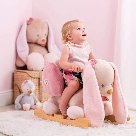 Nattou Konijn Pauline - Hobbelpaard - Schommelpaard - 10 Tot 36 Maand 2 Nattou Konijn Pauline - Hobbelpaard - Schommelpaard - 10 Tot 36 Maand - Afbeelding 2