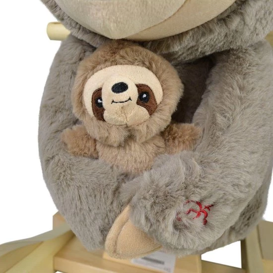 Infantastic- Hobbeldier -schommel Luiaard, Hobbelluiaard, Muziekfunctie 4 Infantastic- Hobbeldier -schommel Luiaard, Hobbelluiaard, Muziekfunctie - Afbeelding 4