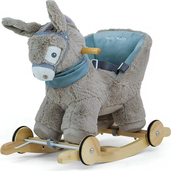 Milly Mally Hobbelfiguur Gray Donkey Grijs 1 Milly Mally Hobbelfiguur Gray Donkey Grijs