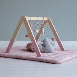 Little Dutch Houten Babygym - Oceaan - Roze -babygyms Winkel 550x550 80
