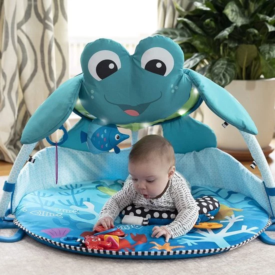 Babygym, Baby Cadeau - Jongen & Meisje, Dierenvriendjes Speelmat, Interactief Speelgoed - Multikleuren. 3 Babygym, Baby Cadeau - Jongen & Meisje, Dierenvriendjes Speelmat, Interactief Speelgoed - Multikleuren. - Afbeelding 3
