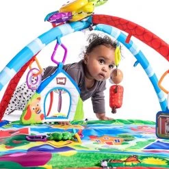 Babygym, Baby Cadeau - Jongen & Meisje, Dierenvriendjes Speelmat, Interactief Speelgoed – Multikleuren -babygyms Winkel 550x550 807
