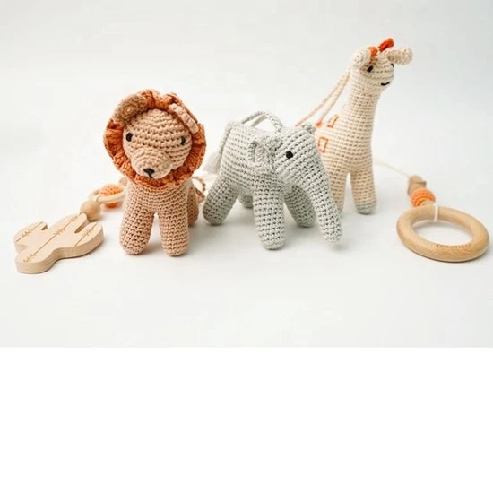Merkloos Babygym Houten Baby Speelgoed Vanaf 0 Jaar - Kraamcadeau - Veilig - Ce Gecertificeerd - Houten Speelgoed - 5 Hangers - Gehaakt - Babyshower Cadeau - Hout - Verschillende Kleuren - Olifant - Leeuw - Giraffe - Palmboom - Baby Gym - Baby Rek 3 Merkloos Babygym Houten Baby Speelgoed Vanaf 0 Jaar - Kraamcadeau - Veilig - Ce Gecertificeerd - Houten Speelgoed - 5 Hangers - Gehaakt - Babyshower Cadeau - Hout - Verschillende Kleuren - Olifant - Leeuw - Giraffe - Palmboom - Baby Gym - Baby Rek - Afbeelding 3
