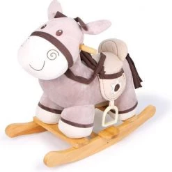 Small Foot Company - Houten Hobbelpaard - Sheriff - Wit/bruin -babygyms Winkel 550x552 25