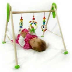 Babygym, Baby Cadeau - Jongen & Meisje, Dierenvriendjes Speelmat, Interactief Speelgoed - Multikleuren. -babygyms Winkel 550x555 2