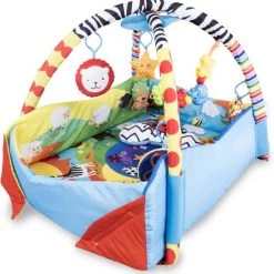 Lionelo Anika Plus - Babygym - 2 In 1 Speelkleed - 5 Speelgoed -babygyms Winkel 550x556 2
