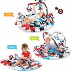 Yookidoo Speelkleed Met Bogen Gymotion Robo Playland -babygyms Winkel 550x559 2