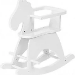 Childhome CHILDWOOD - SCHOMMELPAARD WIT + BEUGEL -babygyms Winkel 550x562 2