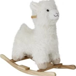 Bloomingville Mini Bloomingville - Kinto Rocking Toy - Speelgoed Hobbelfiguur - Lama