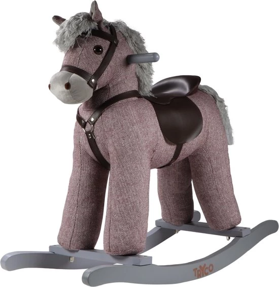 Tryco Milo Roze Hobbelpaard 36m+ TR-120110 1 Tryco Milo Roze Hobbelpaard 36m+ TR-120110