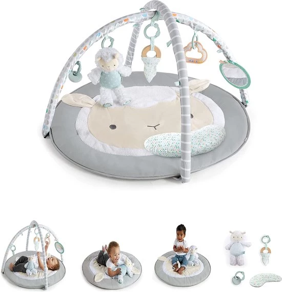 Babygym, Baby Cadeau - Jongen & Meisje, Dierenvriendjes Speelmat, Interactief Speelgoed - Multikleuren. 1 Babygym, Baby Cadeau - Jongen & Meisje, Dierenvriendjes Speelmat, Interactief Speelgoed - Multikleuren.