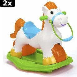 2x Feber 3in1 Schommelpony Met Geluid