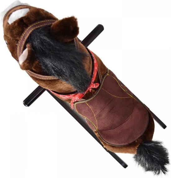 Infantastic GoodVibes - Hobbelpaard Voor Kinderen - Schommelpaard - Stevige Constructie - Knuffelzacht Met Geluidseffecten - Andalusiër Donkerbruin 8 Infantastic GoodVibes - Hobbelpaard Voor Kinderen - Schommelpaard - Stevige Constructie - Knuffelzacht Met Geluidseffecten - Andalusiër Donkerbruin - Afbeelding 8