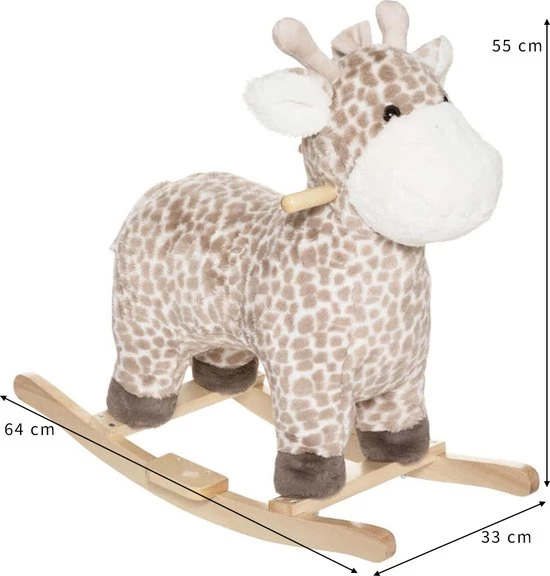 Merkloos Eazy Living Hobbeldier Giraf 4 Merkloos Eazy Living Hobbeldier Giraf - Afbeelding 4