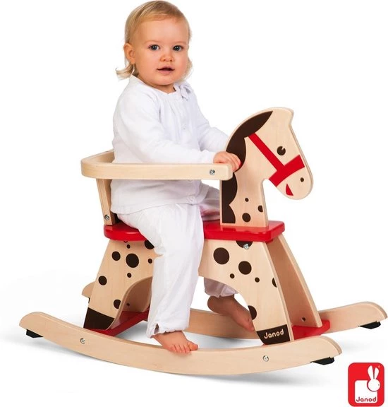 Janod - Janod Schommelpaard Caramel 4 Janod - Janod Schommelpaard Caramel - Afbeelding 4