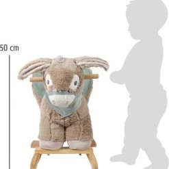 Small Foot Company Small Foot - Rocking Donkey With Seat -babygyms Winkel 550x579 5