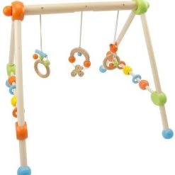 Bieco Toys My First Gym Oranje Groen Houten Babygym 23000012 13 Bieco Toys My First Gym Oranje Groen Houten Babygym 23000012 -babygyms Winkel 550x584