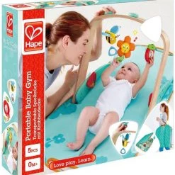 Hape Baby-gym Met Speelkleed |Draagbaar 5-delig Groen 14 Hape Baby-gym Met Speelkleed |Draagbaar 5-delig Groen -babygyms Winkel 550x596 1