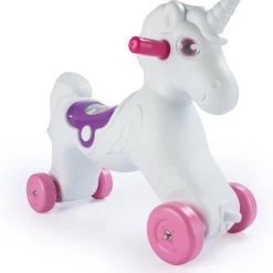Moony Hobbelpaard – Wit Met Roze – Paarden - Schommelpaardje Baby – Unicorn – Hobbeldier – Hobbelpaard 1 Jaar – Schommeldier - Hobbelpaard Baby – Schommelpaard - Speelgoed Paard – Rijdend Paard - Speelgoed Paarden Meisjes -babygyms Winkel 550x600 3
