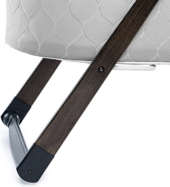 Bright Starts FoldAway Rocking Wood Bassinet - Carrington 5 Bright Starts FoldAway Rocking Wood Bassinet - Carrington - Afbeelding 5