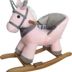 Freeplay Apollo Hobbeldier - Hobbelpaard - Unicorn Roze-Grijs