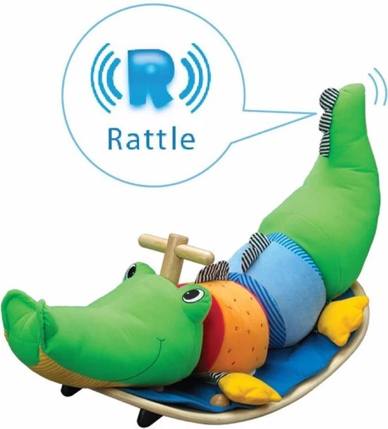 Wonder-World Hobbelkrokodil Wonderwold 90x36x48 Cm 4 Wonder-World Hobbelkrokodil Wonderwold 90x36x48 Cm - Afbeelding 4