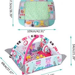 Merkloos Babygym- Speelmat Met Speelboog - Speelkleed Baby Met Boog - Baby Speelgoed Met Muzik - Ballenbak Met Aanpasbare Wanden - Vanaf 0 Maanden - Groen 19 Merkloos Babygym- Speelmat Met Speelboog - Speelkleed Baby Met Boog - Baby Speelgoed Met Muzik - Ballenbak Met Aanpasbare Wanden - Vanaf 0 Maanden - Groen -babygyms Winkel 550x622